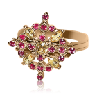 Золотое кольцо с рубином «Francesca Basso»