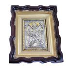 Серебряная икона «Святой Георгий»