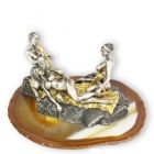 Серебряная статуэтка с позолотой «Грации»