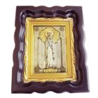 Серебряная икона «Святая мученица Людмила»