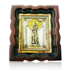 Серебряная икона "Святой Александр"