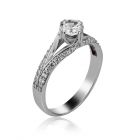 Жіночий перстень на заручини «Зірка кохання»
