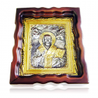 Срібна ікона «Святий Миколай»