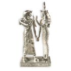 Серебряная статуэтка «Исида и Осирис»