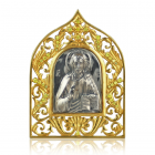 Серебряная икона "Господь Вседержитель"
