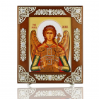Серебряная икона Святого Михаила