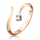 Кольцо с бриллиантом на помолвку