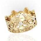 Обручальное кольцо корона с бриллиантами «Королева вдохновения»