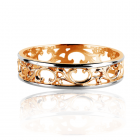 Обручальное ажурное кольцо «Antiqa»