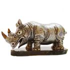 Серебряная статуэтка «Носорог»