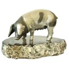 Серебряная статуэтка «Свинка»