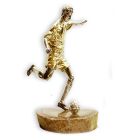 Серебряная статуэтка «Футболист»