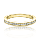 Золотое кольцо с цирконием «Bernardo»