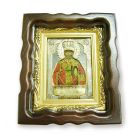  "Святой Николай" икона серебряная