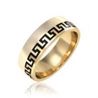 Золотое обручальное кольцо «Римское»
