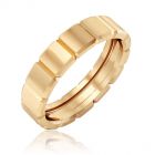 Золотое обручальное кольцо "Идеальная свадьба - I"
