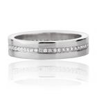 Обручальное кольцо с бриллиантами «Идеальная свадьба»