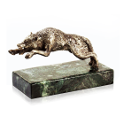 Серебряная статуэтка "Волк"