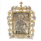 Ікона настільна «Святий благовірний князь Олександр Невський»