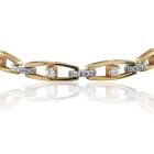 Золотий браслет з діамантами «Diamond Eyes»