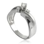 Золотое кольцо с бриллиантами «Моей невесте»