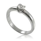 Золотое кольцо на помолвку с бриллиантом 0.09 ct «Сусанна»