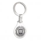 Серебряный брелок «FIAT»