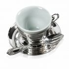 Персональный серебряный кофейный набор «Свежий аромат»