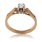 Женское кольцо с бриллиантами «Simona»
