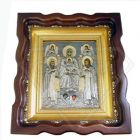 Серебряная икона Божьей Матери "Киево-Печёрская"