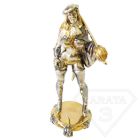 Серебряная статуэтка с позолотой "Девушка со шпагой"