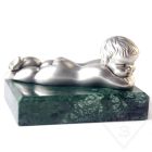 Серебряная статуэтка "Спящий карапуз"