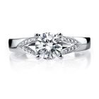 Купить кольцо с муасанітом