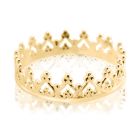 Золотое кольцо-корона «Прекрасная София»