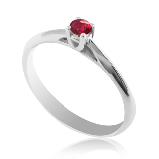 Золотое кольцо с рубином