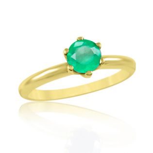 Золотое кольцо с изумрудом 0,37 Ct «Новое созвездие»