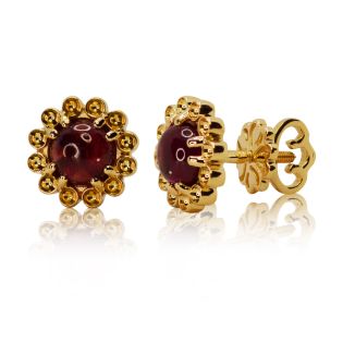 Golden earrings «Up»