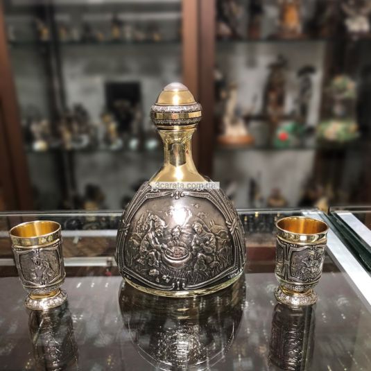 Чарка срібна «Козацька» ексклюзивна