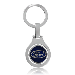 Серебряный брелок «Ford»