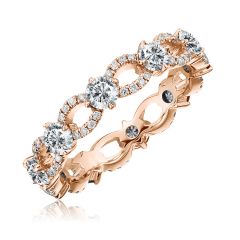 Золотое кольцо с белыми сапфирами «Sapphire Elite Gold»