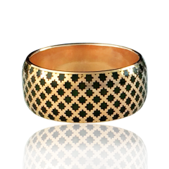 Золотое обручальное кольцо «Aida-II»