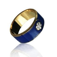 Обручальное кольцо "Tissage fleurs de bouton"