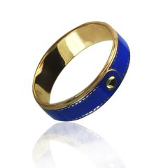 Золотое обручальное кольцо «Bouton de tissage»