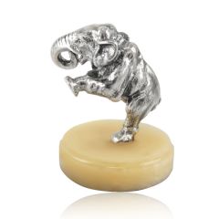 Серебряная статуэтка «Танцующий слоник»