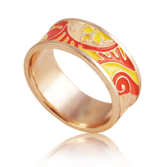 Золотое кольцо "Улыбка солнца"