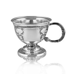 Серебряная чайная чашка