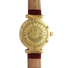 Золотые часы с эмалью «Serena»