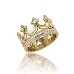 Обручальное кольцо-корона «Royal choice»