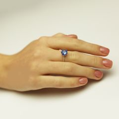 Золотое кольцо с танзанитом «My Tiffany»