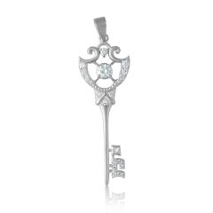 Ексклюзивна діамантова підвіска ключ «Diamond key»